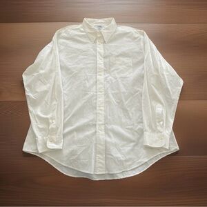 Brooks Brothers Off-White Casual Button Down Shirt